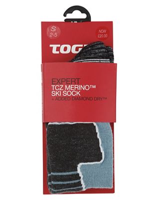 Tog 24 Sky expert merino/diamond dry ski sock